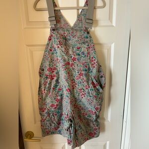 Duluth Trading Co Floral Overalls - Multicolor